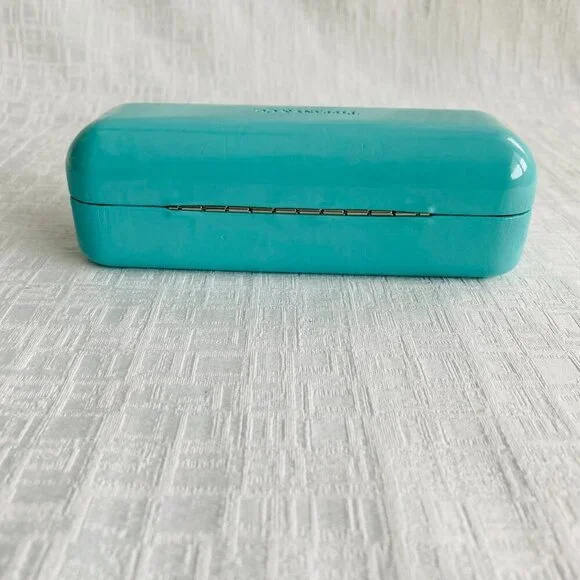 Tiffany & Co. Turquoise Hard Shell Eyeglasses Case​ - Picture 4 of 13